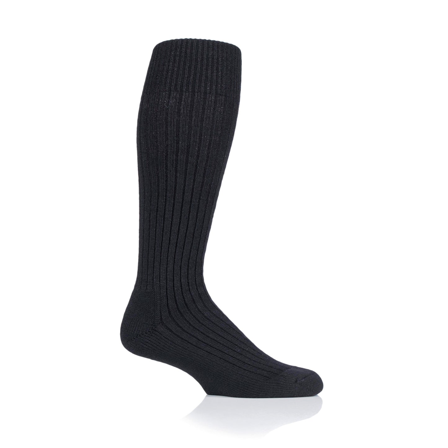Men's Military Action Long Socks - Black