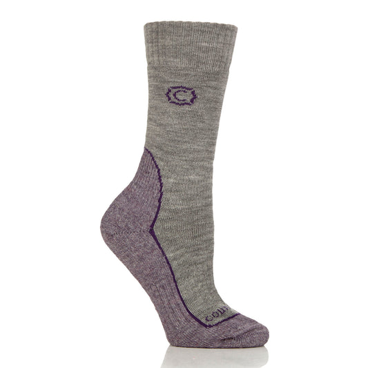 Women's Ridgeway Walker Hiking Socks - Grey