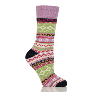 Women's Hebrides Hiker Boot Socks - Lilac