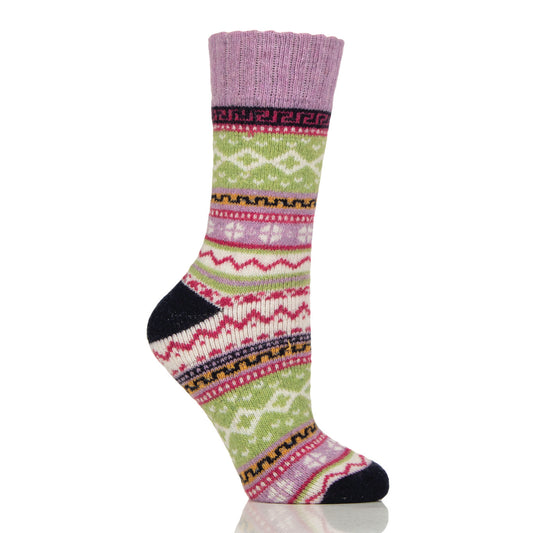 Women's Hebrides Hiker Boot Socks - Lilac