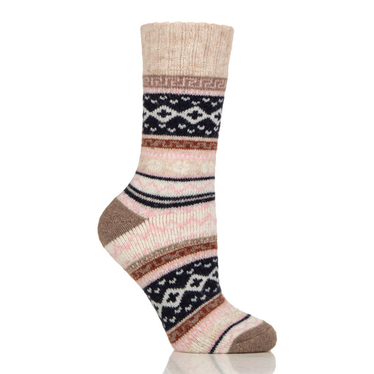 Women's Hebrides Hiker Boot Socks - Oat