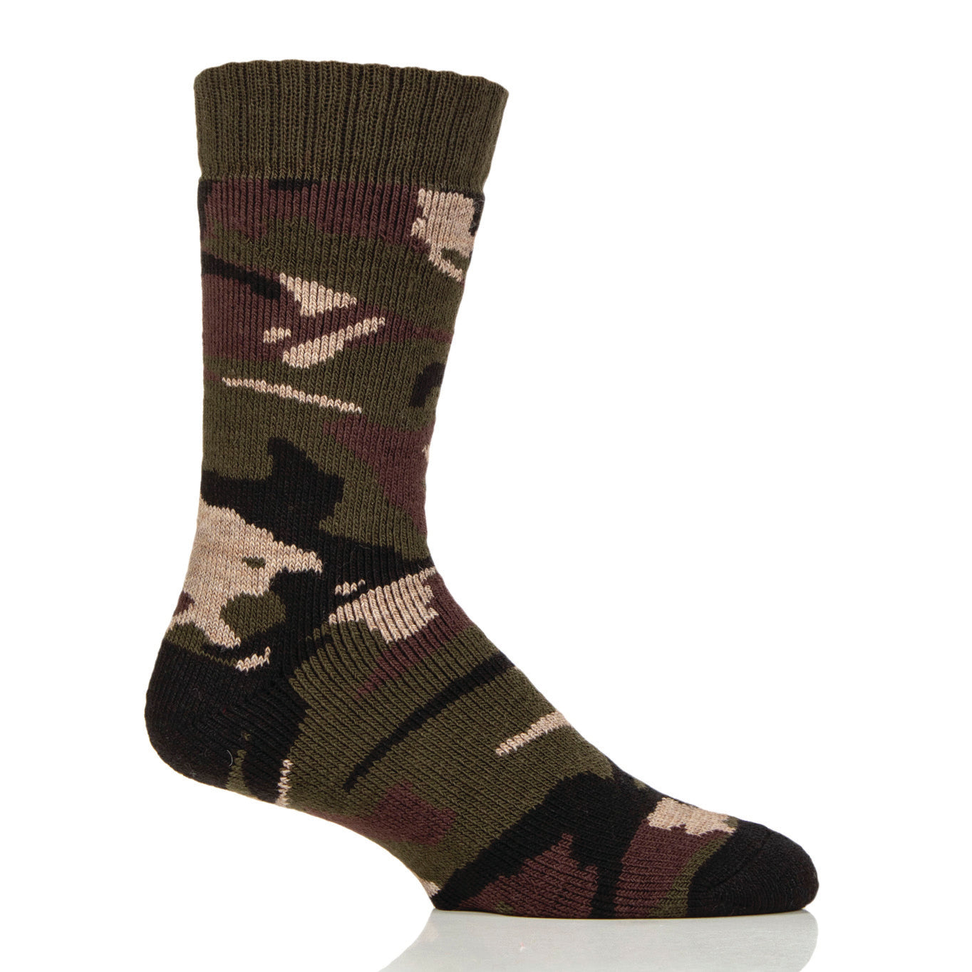 Men's Woodland Walker Thermal Boot Socks - Camo