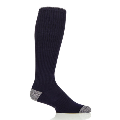 Men's Long Length Water Repellent Socks - Navy